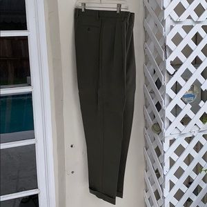 Colours by Alexander Julian olive green slacks